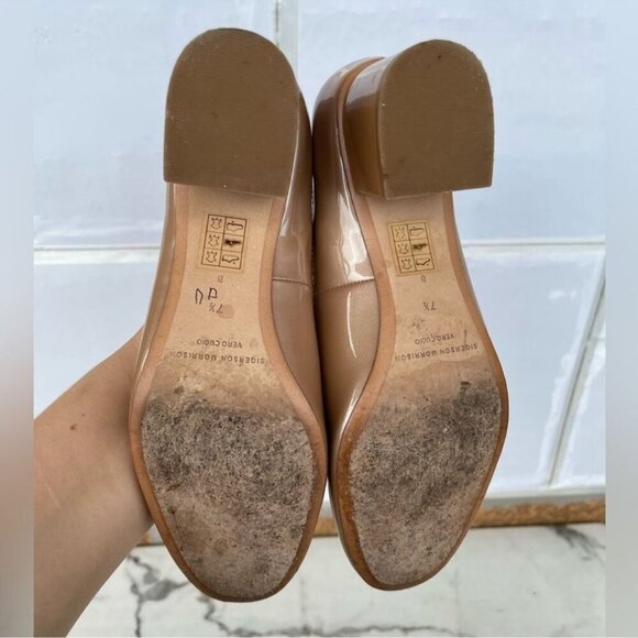 Sigerson Morrison Women's Kairos PatentLeather Mary Jane Pumps 7.5 - Picture 8 of 9